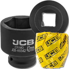 JCB Nasadka udarowa 3/4" 42mm 6-kątna Cr-Mo KLUCZ nasadowy