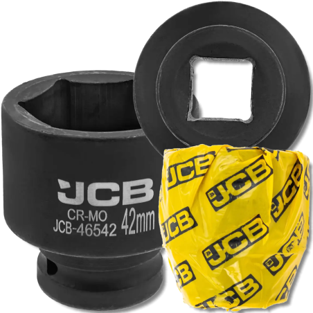 JCB Nasadka udarowa 3/4" 42mm 6-kątna Cr-Mo KLUCZ nasadowy