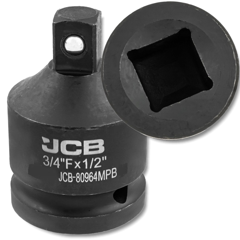 JCB Adapter udarowy Cr-Mo 3/4"(F) x 1/2"(M) KWADRAT JCB Adapter udarowy Cr-Mo 3/4"(F) x 1/2"(M) KWADRAT