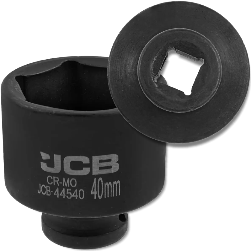 JCB Nasadka udarowa 1/2" 40 mm 6-kątna Cr-Mo KLUCZ nasadowy