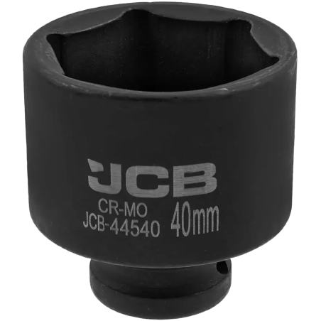 JCB Nasadka udarowa 1/2" 40 mm 6-kątna Cr-Mo KLUCZ nasadowy