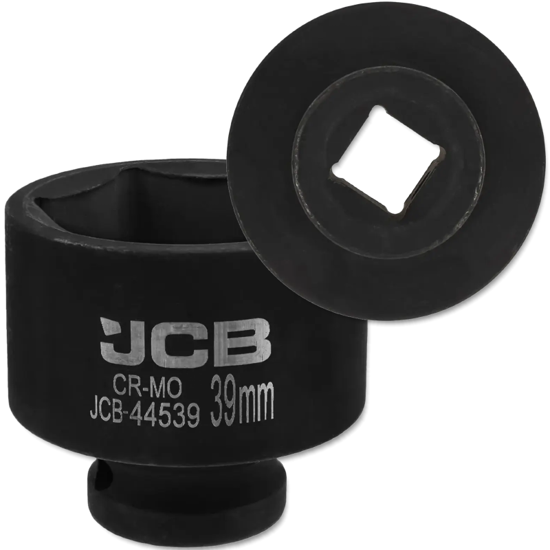 JCB Nasadka udarowa 1/2" 39 mm 6-kątna Cr-Mo KLUCZ nasadowy JCB Nasadka udarowa 1/2" 39 mm 6-kątna Cr-Mo KLUCZ nasadowy