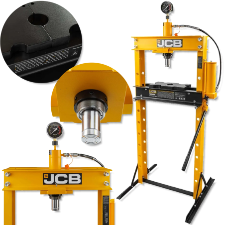 JCB Pras HYDRAULICZNA podłogowa WARSZTATOWA 20 TON z MANOMETREM
