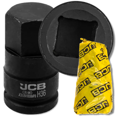 JCB Nasadka BIT udarowa 3/4" 36mm 6-kątna Cr-Mo KLUCZ nasadowy