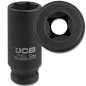 JCB NASADKA udarowa GŁĘBOKA 1/2" Cr-Mo 6-kątna 26mm KLUCZ NASADOWY