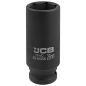 JCB NASADKA udarowa GŁĘBOKA 1/2" Cr-Mo 6-kątna 26mm KLUCZ NASADOWY