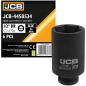 JCB NASADKA udarowa GŁĘBOKA 1/2" Cr-Mo 6-kątna 34mm KLUCZ NASADOWY