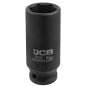 JCB NASADKA udarowa GŁĘBOKA 1/2" Cr-Mo 6-kątna 25mm KLUCZ NASADOWY