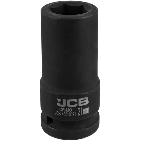JCB NASADKA udarowa GŁĘBOKA 3/4" Cr-Mo 6-kątna 21mm KLUCZ nasadowy