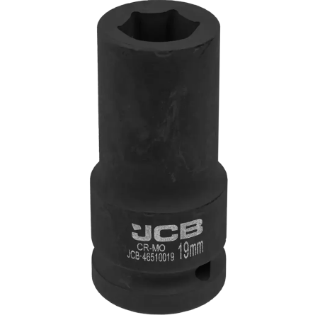 JCB NASADKA udarowa GŁĘBOKA 3/4" Cr-Mo 6-kątna 19mm KLUCZ nasadowy