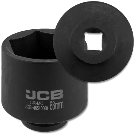 JCB NASADKA udarowa GŁĘBOKA 3/4" Cr-Mo 6-kątna 68mm KLUCZ nasadowy