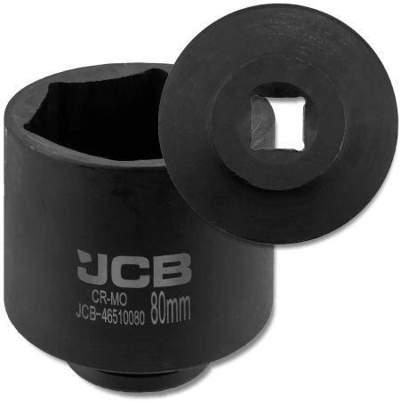 JCB NASADKA udarowa GŁĘBOKA 3/4" Cr-Mo 6-kątna 80mm KLUCZ nasadowy