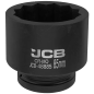 JCB Nasadka udarowa 1" 85mm 12-kątna Cr-Mo KLUCZ nasadowy