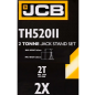 JCB 2 Kobyłki PODSTAWKI podpory SAMOCHODOWE 2 TONY 265-365mm JCB 2 Kobyłki PODSTAWKI podpory SAMOCHODOWE 2 TONY 265-365mm
