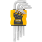 JCB Zestaw KLUCZY TORX 9 ELEMENTÓW T10-T50 typu L Cr-V
