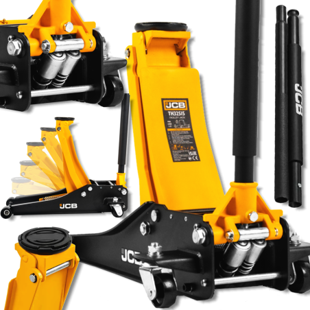 JCB Podnośnik SAMOCHODOWY lewarek HYDRAULICZNY niskoprofilowy 2,5 TONY