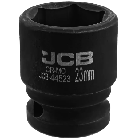 JCB Nasadka udarowa 1/2" 23 mm 6-kątna Cr-Mo KLUCZ nasadowy