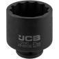 JCB NASADKA udarowa GŁĘBOKA 3/4" Cr-Mo 12-kątna 62mm KLUCZ NASADOWY JCB NASADKA udarowa GŁĘBOKA 3/4" Cr-Mo 12-kątna 62mm KLUCZ NASADOWY