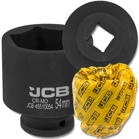 JCB NASADKA udarowa GŁĘBOKA 3/4" Cr-Mo 6-kątna 54mm KLUCZ NASADOWY