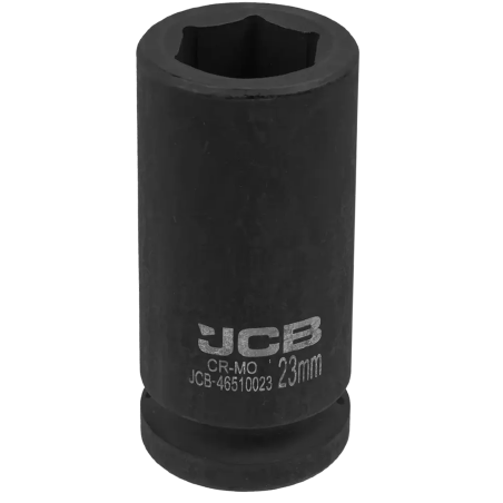 JCB NASADKA udarowa GŁĘBOKA 3/4" Cr-Mo 6-kątna 23mm KLUCZ nasadowy