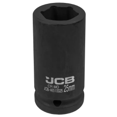 JCB NASADKA udarowa GŁĘBOKA 3/4" Cr-Mo 6-kątna 25mm KLUCZ nasadowy