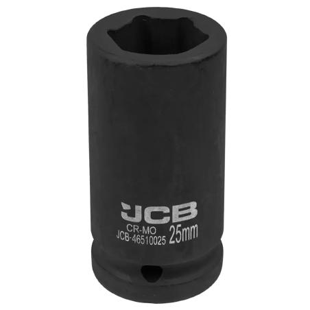 JCB NASADKA udarowa GŁĘBOKA 3/4" Cr-Mo 6-kątna 25mm KLUCZ nasadowy