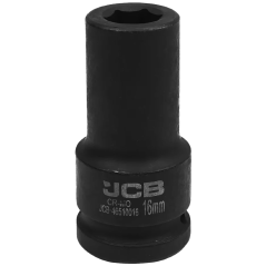 JCB NASADKA udarowa GŁĘBOKA 3/4" Cr-Mo 6-kątna 16mm KLUCZ nasadowy