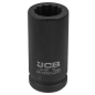 JCB NASADKA udarowa GŁĘBOKA 3/4" Cr-Mo 12-kątna 23mm KLUCZ NASADOWY JCB NASADKA udarowa GŁĘBOKA 3/4" Cr-Mo 12-kątna 23mm KLUCZ NASADOWY