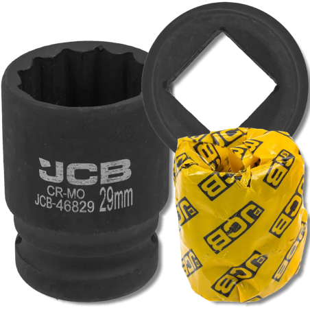 JCB Nasadka udarowa 3/4" 29mm 12-kątna Cr-Mo KLUCZ nasadowy