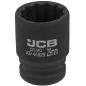 JCB Nasadka udarowa 3/4" 29mm 12-kątna Cr-Mo KLUCZ nasadowy