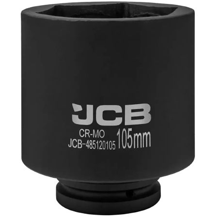 JCB Nasadka UDAROWA głęboka 1" 105mm 6-kątna Cr-Mo KLUCZ nasadowy