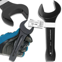 FORCEKRAFT Klucz PŁASKI udarowy do PODBIJANIA 60mm 310mm Cr-Mo