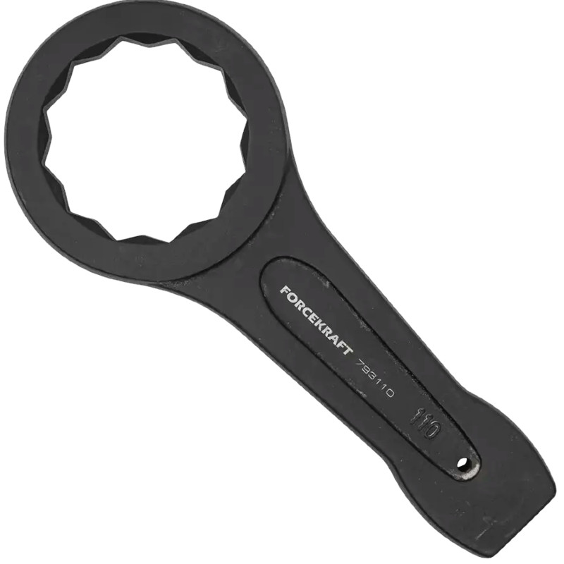 FORCEKRAFT Klucz OCZKOWY udarowy do PODBIJANIA 110mm 430mm Cr-Mo