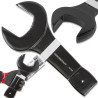 FORCEKRAFT Klucz PŁASKI udarowy do PODBIJANIA 80mm 395mm Cr-Mo