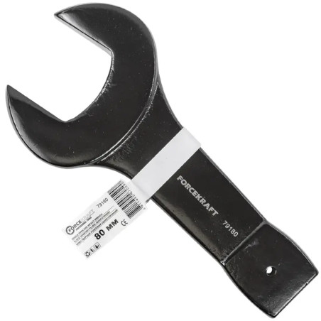 FORCEKRAFT Klucz PŁASKI udarowy do PODBIJANIA 80mm 395mm Cr-Mo
