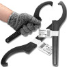 FORCEKRAFT Klucz HAKOWY promieniowy UDAROWY 100-110mm Cr-Mo