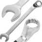 JCB Klucz PŁASKO-OCZKOWY odgięty o 75 STOPNI 21mm STAL CR-V dwustronny