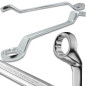 JCB Klucz OCZKOWY 2-stronny odgięty o 45 STOPNI 10x12 mm Cr-V 12-KĄTNY JCB Klucz OCZKOWY 2-stronny odgięty o 45 STOPNI 10x12 mm Cr-V 12-KĄTNY
