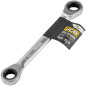JCB Klucz OCZKOWY dwustronny z GRZECHOTKĄ 12x14mm Cr-V 12-KĄTNY