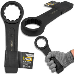 JCB Klucz OCZKOWY do PODBIJANIA 50mm stal Cr-Mo 12-KĄTNY
