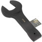 JCB Klucz PŁASKI do PODBIJANIA 80mm stal Cr-Mo MOCNY solidny