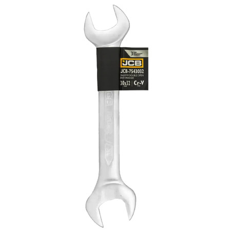 JCB Klucz PŁASKI CR-V 30-32mm DWUSTRONNY mocny SOLIDNY standard