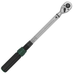 ROCKFORCE Dwustronny KLUCZ dynamometryczny 1/2" 20-120Nm + ETUI CrV BLOKADA