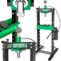 ROCKFORCE Prasa HYDRAULICZNA warsztatowa 20 TON + PRYZMY pompa z MANOMETREM