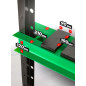 ROCKFORCE Prasa HYDRAULICZNA warsztatowa 20 TON + PRYZMY pompa z MANOMETREM