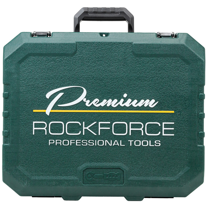 ROCKFORCE Zestaw narzędzi Premium Xi-on 216 elementów 3/8" 1/2" 4-32 mm