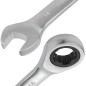 FORCEKRAFT Zestaw KLUCZY płasko-oczkowych z GRZECHOTKĄ 13 ELEMENTÓW 8-32mm