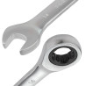 FORCEKRAFT Zestaw KLUCZY płasko-oczkowych z GRZECHOTKĄ 22 ELEMENTY 6-32mm