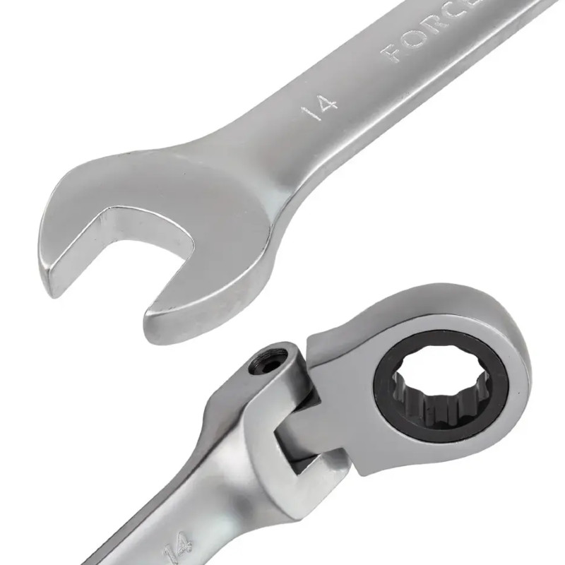 FORCEKRAFT Zestaw KLUCZY płasko-oczkowych z GRZECHOTKĄ 22 ELEMENTY 8-32mm