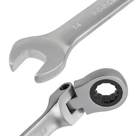 FORCEKRAFT Zestaw KLUCZY płasko-oczkowych z GRZECHOTKĄ 22 ELEMENTY 8-32mm